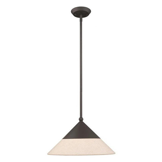 1 Light Mini Pendant in Mid Century Modern Style 15 inches Wide By 16.75 inches High Bailey Street Home 218-Bel-3110538