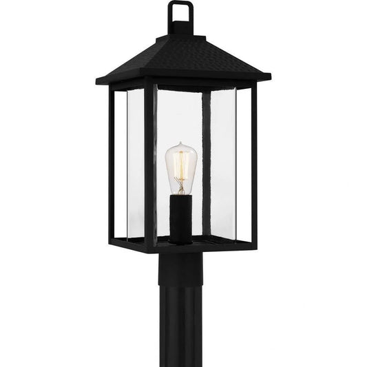 1 Light Outdoor Post Lantern in Traditional Style-21 inches Tall and 10 inches Wide Bailey Street Home 71-Bel-4961959