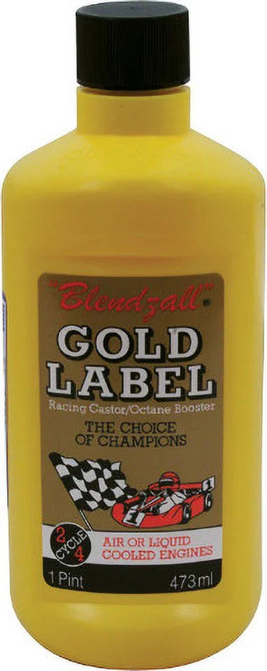 1 Gallon Blendzall &#34;Gold Label&#34; 2 or 4 Cycle Octane Booster