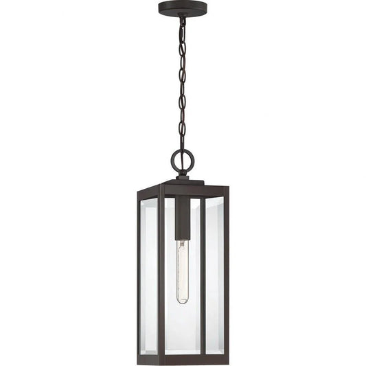 1 Light Mini Pendant in Transitional Style-20.75 inches Tall and 7 inches Wide-Western Bronze Finish Bailey Street Home 71-Bel-4618647