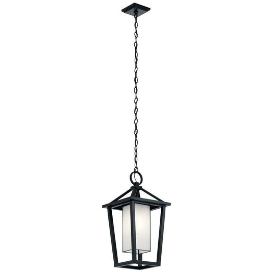 1 Light Outdoor Hanging Pendant with Transitional Inspirations 24 inches Tall By 11.75 inches Wide Bailey Street Home 147-Bel-3330051